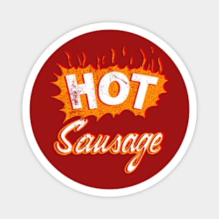 Vintage Hot Sausage Magnet